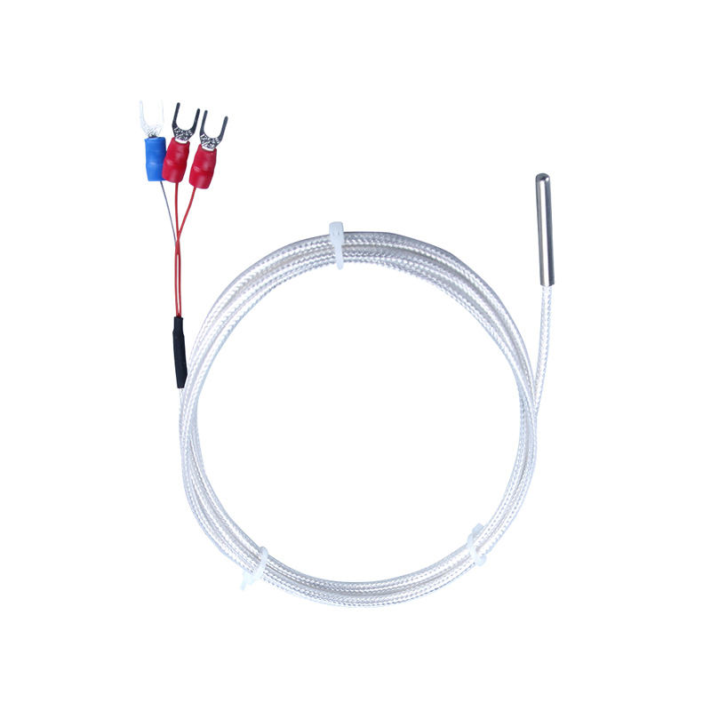 WZP-035 PT100 প্রোব 5 × 35 মিমি কেবল 1–20 মি প্ল্যাটিনাম রেজিস্ট্যান্স থার্মোমিটার RTD জারা-প্রতিরোধী জলরোধী অ্যান্টি-জারোশন টেম্পারেচার সেন্সর