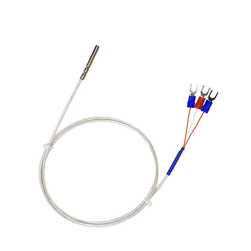 WZP-035 PT100 প্রোব 5 × 35 মিমি কেবল 1–20 মি প্ল্যাটিনাম রেজিস্ট্যান্স থার্মোমিটার RTD জারা-প্রতিরোধী জলরোধী অ্যান্টি-জারোশন টেম্পারেচার সেন্সর