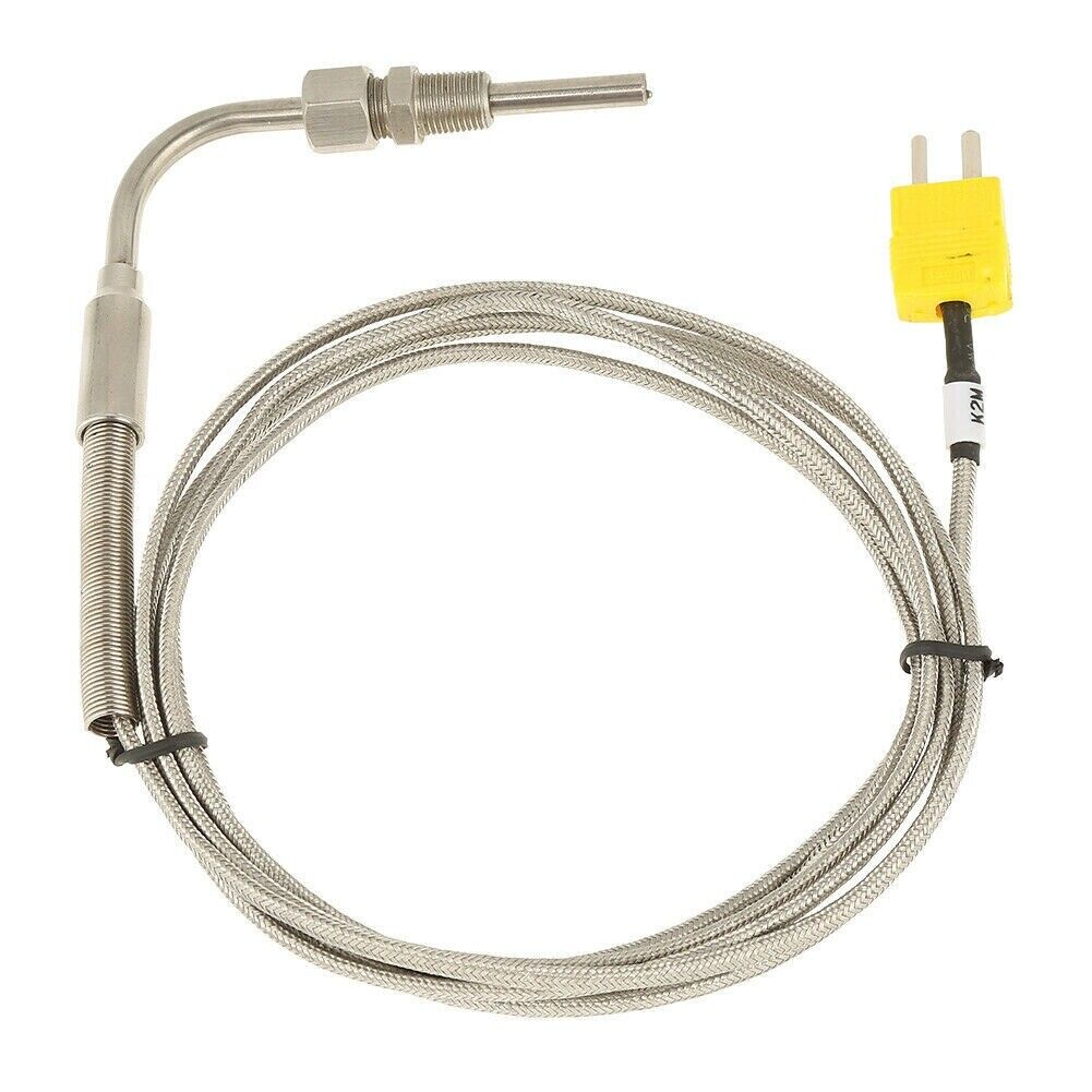 ব্রাউন PTFE-চাপযুক্ত তাপমাত্রা পরিমাপ 2-তারের থার্মোকল এক্সটেনশন তারের সাথে সরাসরি যোগাযোগের কে-টাইপ সেন্সরের জন্য থার্মোকল প্লাগ